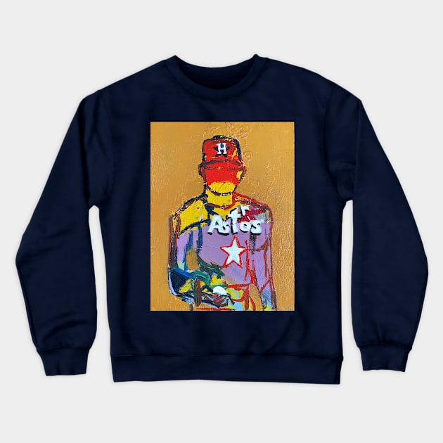 Nolan Ryan Crewneck Sweatshirt by ElSantosWorld